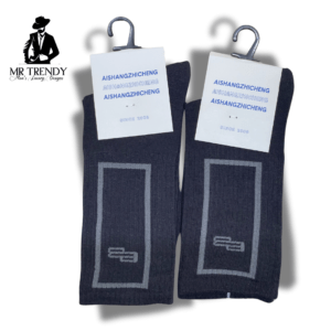 Men's Black Cotton Socks