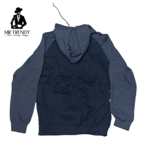 Black&Grey Cotton Hoodie