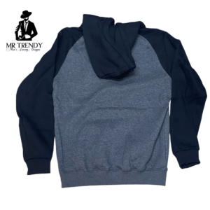 Light-Grey & Black Hoodie