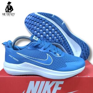 Blue Nike Zoom Trainers