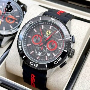 Ferrari Chronograph Square Watch