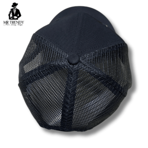 Black Baseball Mesh Cap