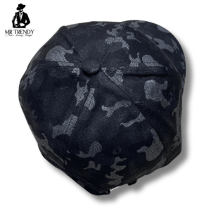 Black Army Print Hat