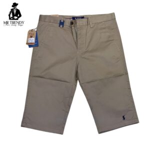 Beige Polo Khaki Shorts