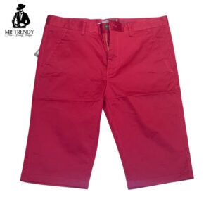 Red Polo Khaki Shorts