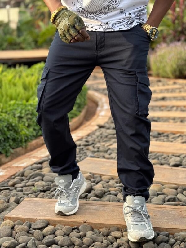 Navy Blue Polo Cargo Pants