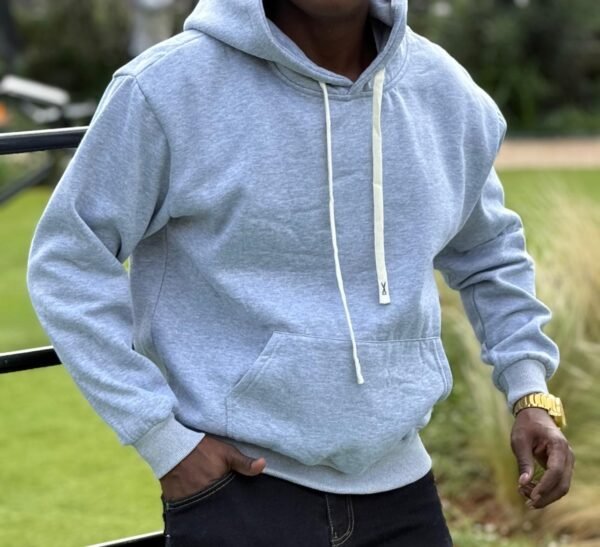 Grey Premium Cotton Hoodies