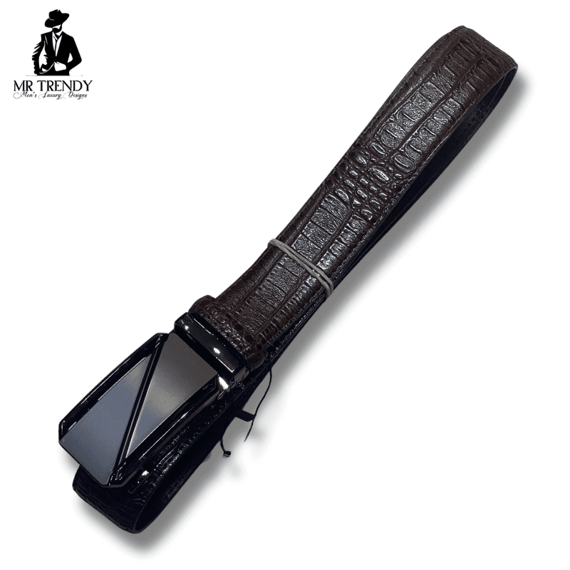 Brown Pure Leather Belt for Men