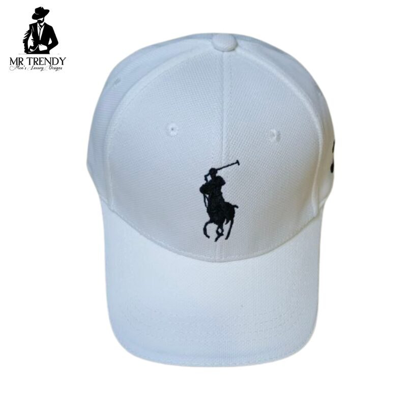 White Polo Baseball Cap