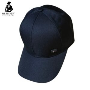 Black Snapback Cap