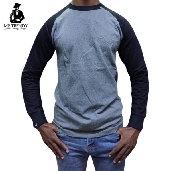 Grey Long-Sleeve T-shirt