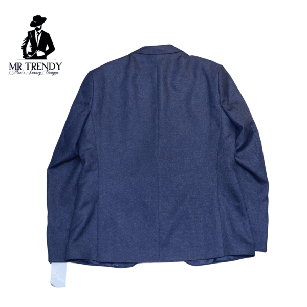 Dark Blue Turkey Blazer Slim Fit for Men - Image 2