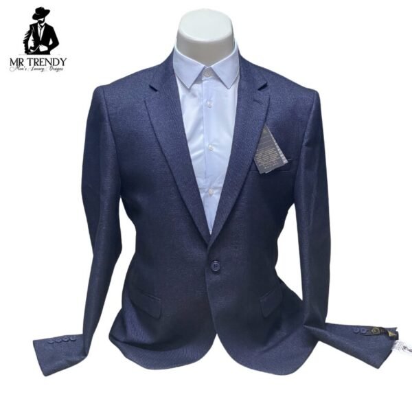Dark Blue Turkey Blazer Slim Fit for Men