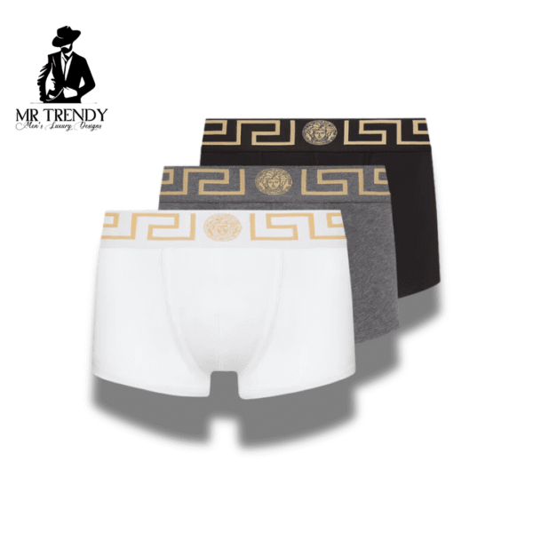 Versace Cotton Boxers | 3-pack