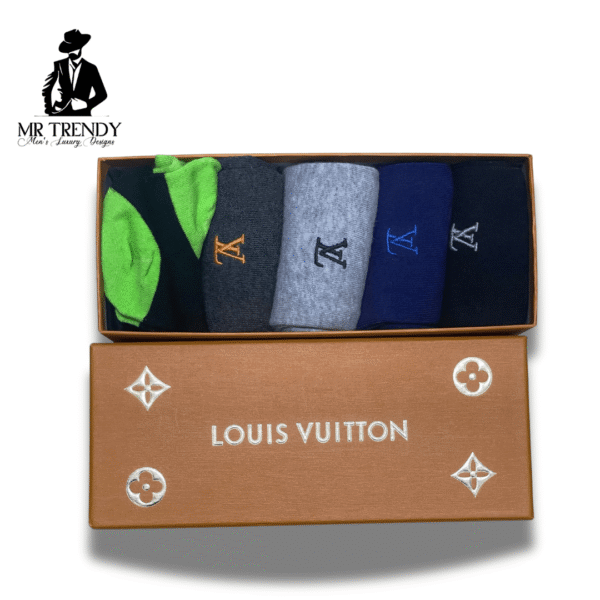 Men's Socks Random Design with Gift Box - Image 2