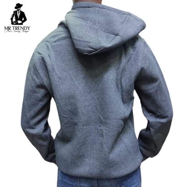 Grey Calvin Klein Hoodie - Image 2