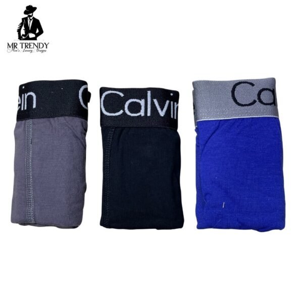 3-Pack Calvin Klein Boxers for Men - Image 3