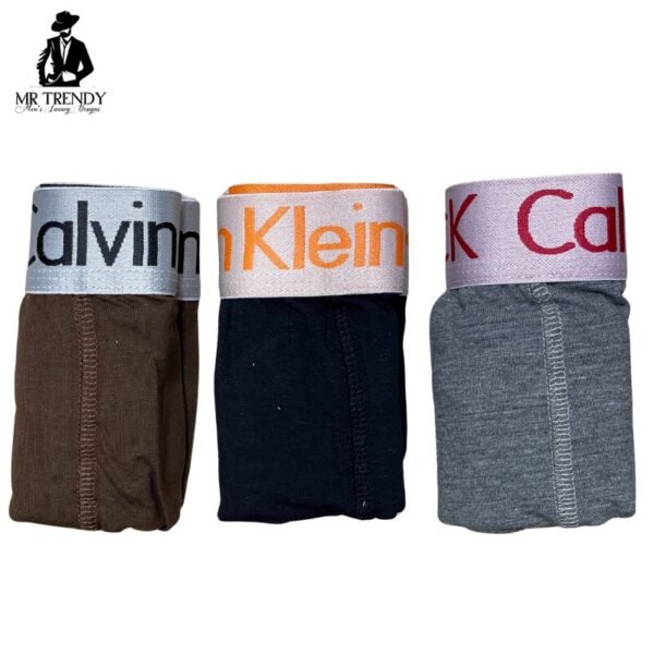 3-Pack Calvin Klein Boxers for Men - Image 4