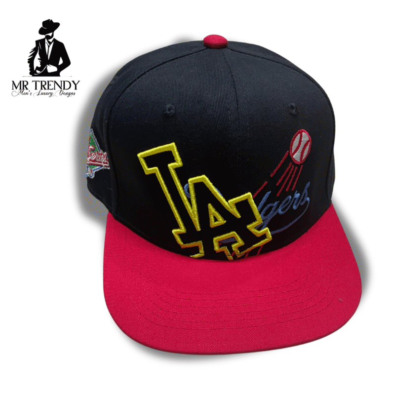 LA Snapback Cap For Men with Flat Top