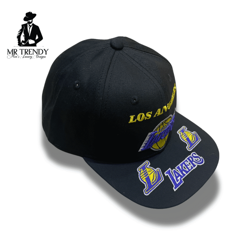 Lakers Snapback Flat Cap For Men