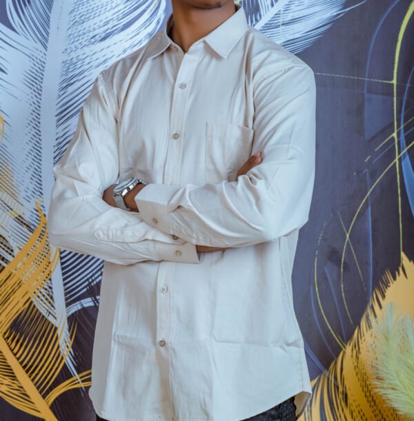 Cream MilanHill Formal Shirts