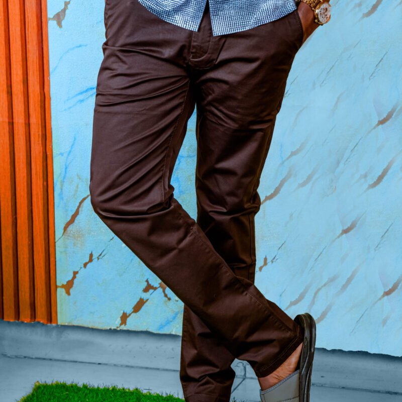Dark Brown Soft Khaki for Men