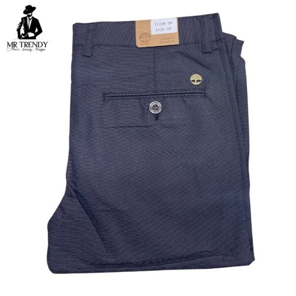 Dark Purple Casual Pants for Men