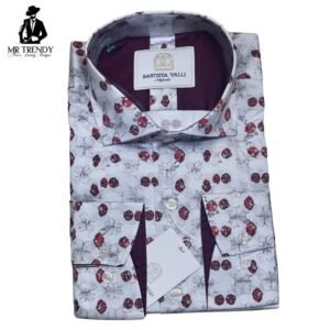 Bartista Valli Floral Shirt for Men | L
