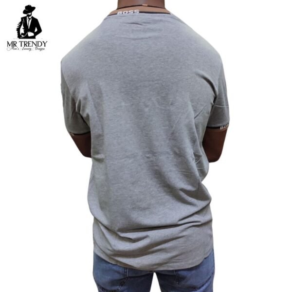 Grey Boss Short Sleeve T-shirt