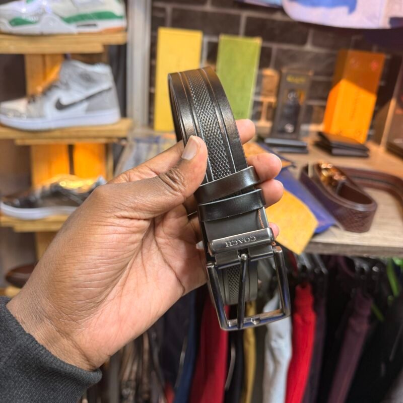 Coach Double Sided Belt for Men