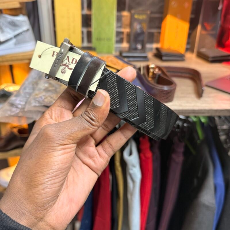 Prada Double Sided Belt for Men
