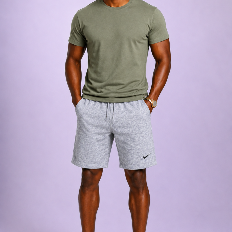 Grey Sweat Shorts