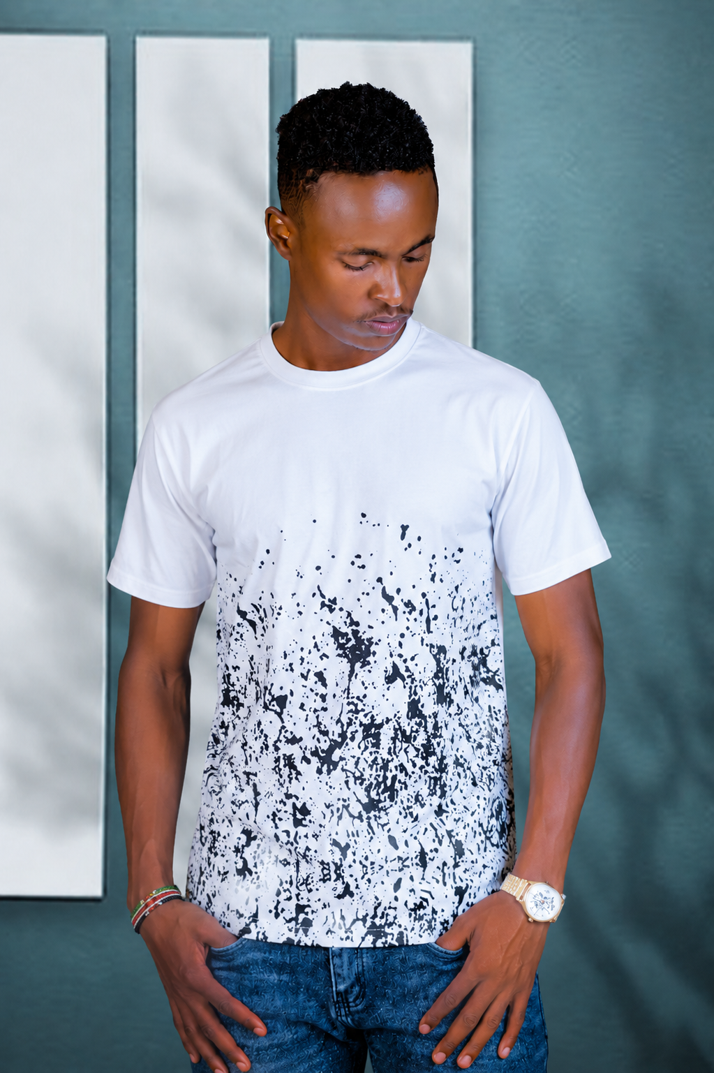 Palm Angels White T-Shirts for Men