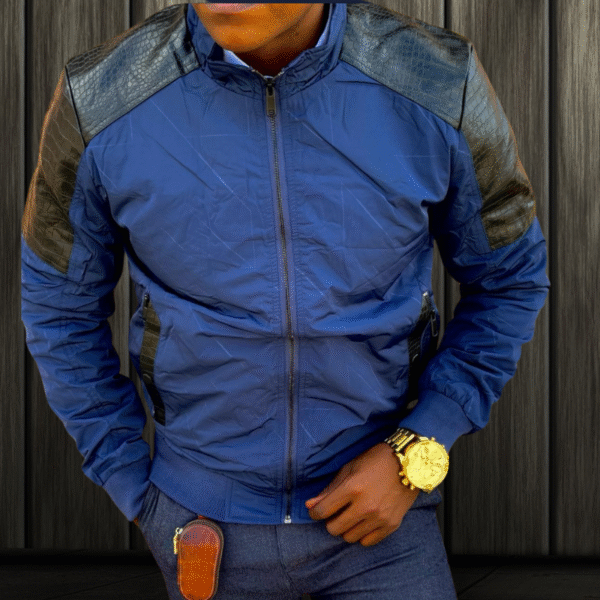 Blue Men's Lightweight Jacket