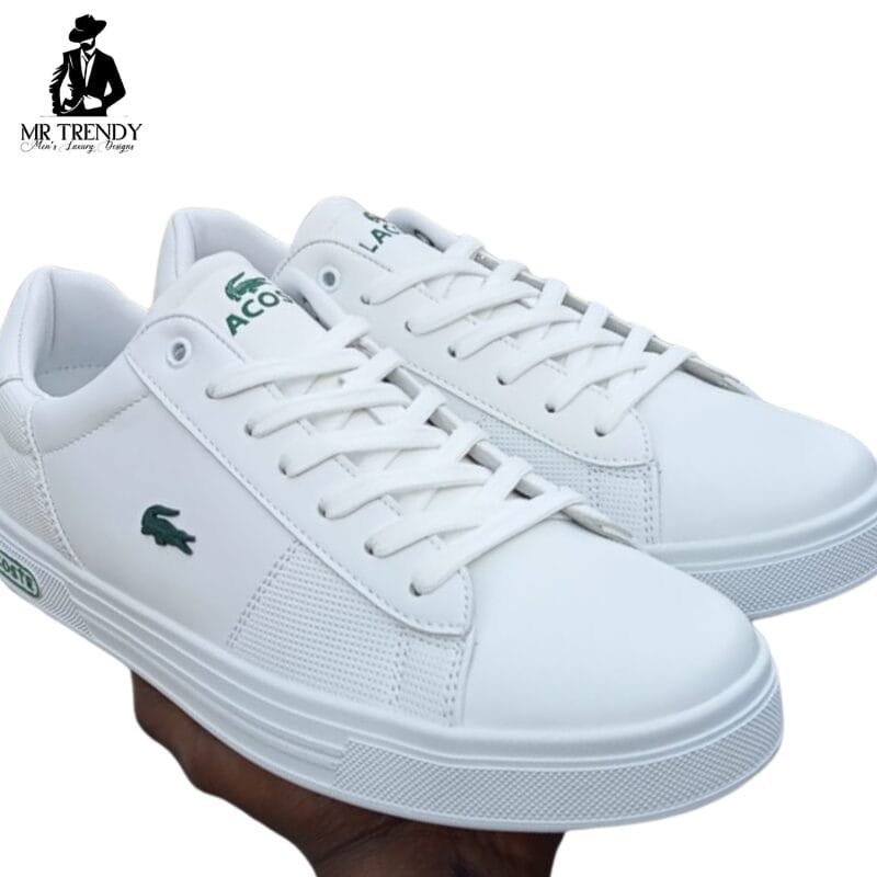 White Lacoste Casual Shoes in Kenya