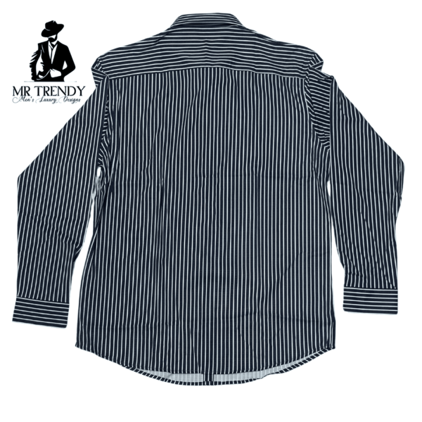 Striped Long Sleeve Shirt for Men - Image 2