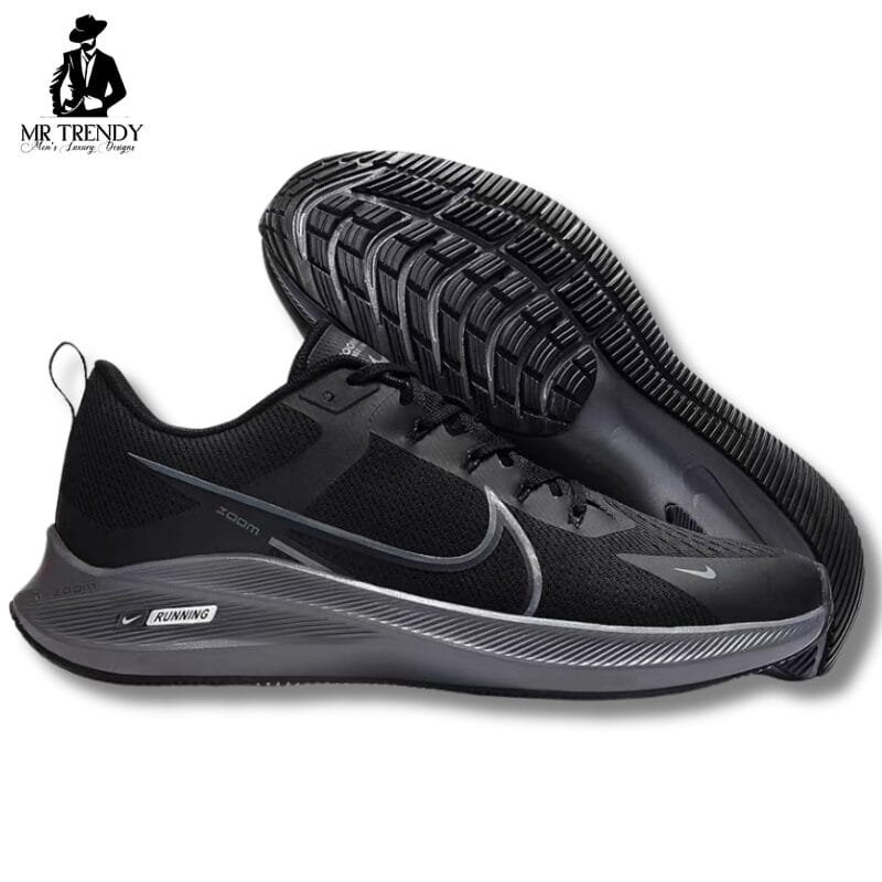 Black & Grey Nike ZoomX Running Shoes