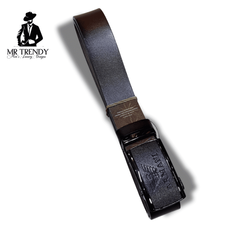 Dark Brown Single-Side Belt for Men