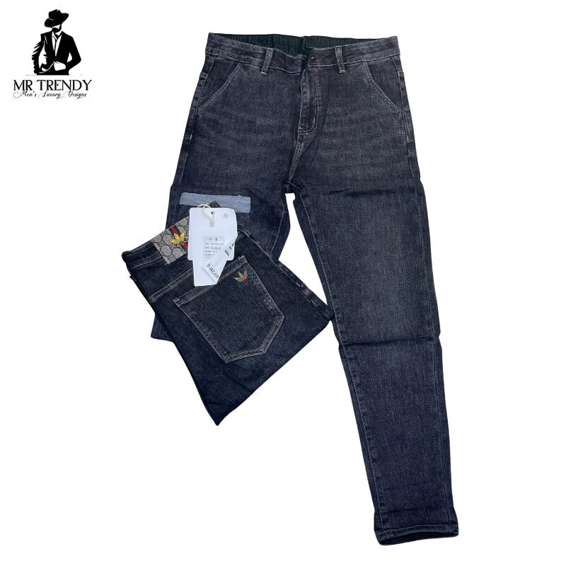 Charcoal Grey Jeans for Men