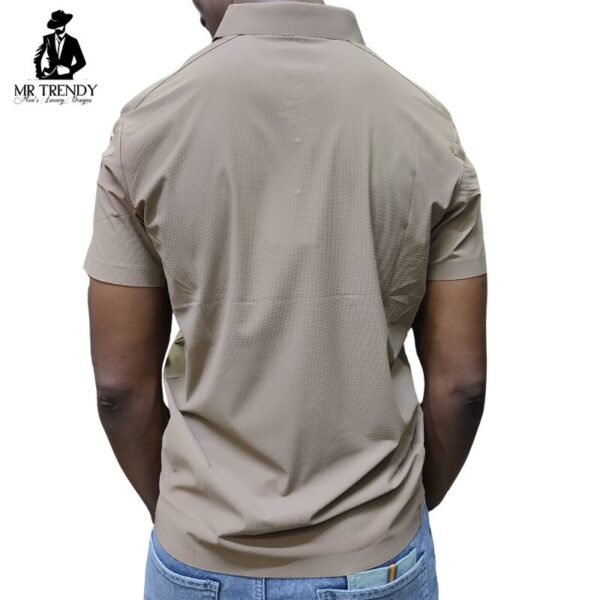 Brown Polo Fashion Shirts for Men - Image 2