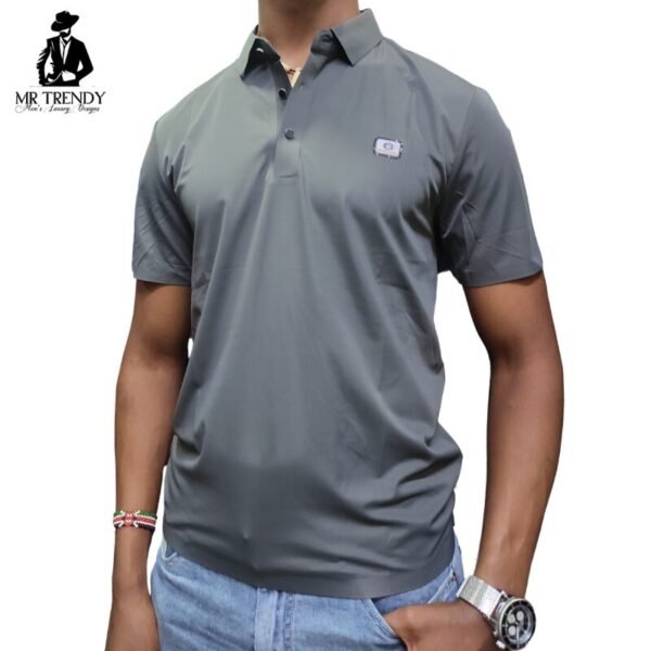 Charcoal Grey Top Quality Polo Shirts for Men