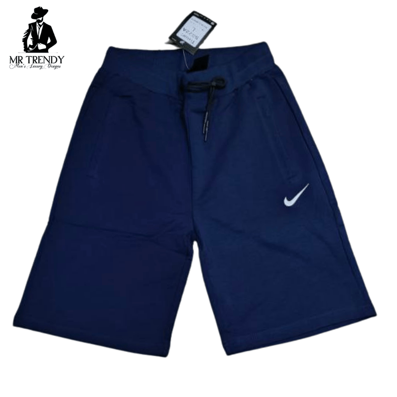 Blue Nike Sweat Shorts