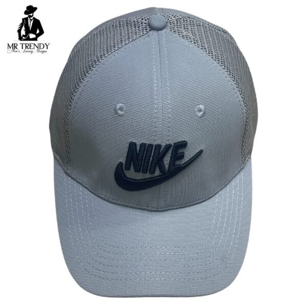 Grey Nike Snapback Mesh Cap