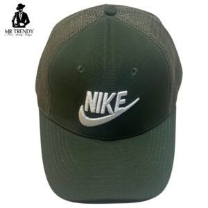 Green Nike Snapback Mesh Cap
