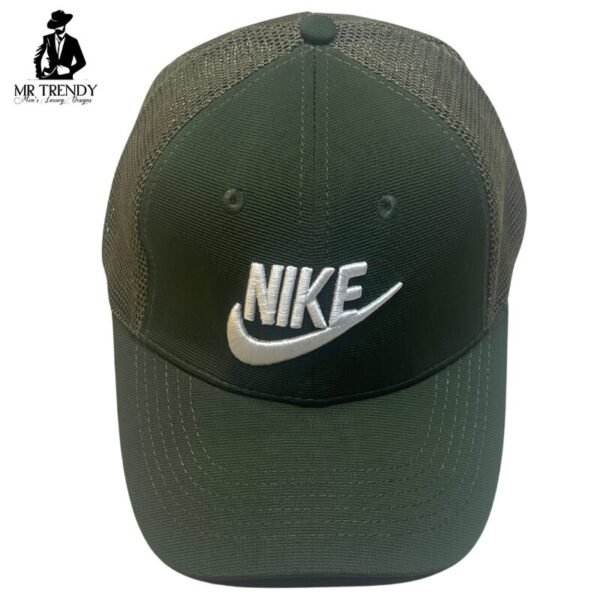 Green Nike Snapback Mesh Cap