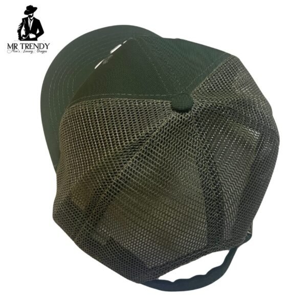 Green Nike Snapback Mesh Cap - Image 2