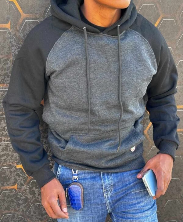Dark-Grey & Black Hoodie