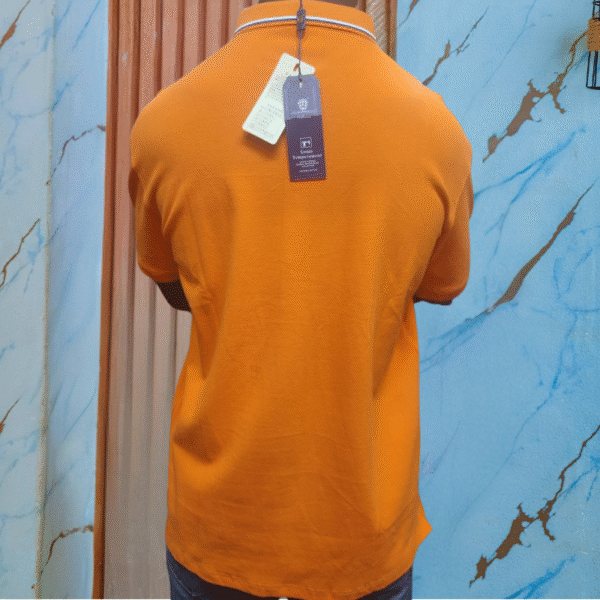 Orange Polo T-shirt