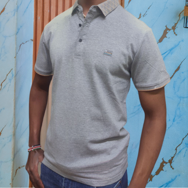 Grey Polo T-shirt