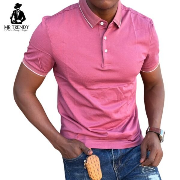 Pink Polo Shirts for Men